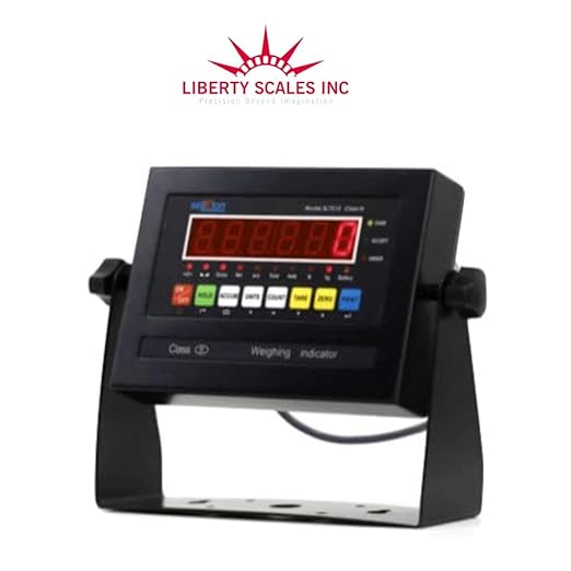 Liberty LS-800-3x3 NTEP Certified (Legal for Trade) Heavy Duty Industrial Floor Scale | 36" x 36" | Capacity of 1000 lbs x 0.2 lb Black