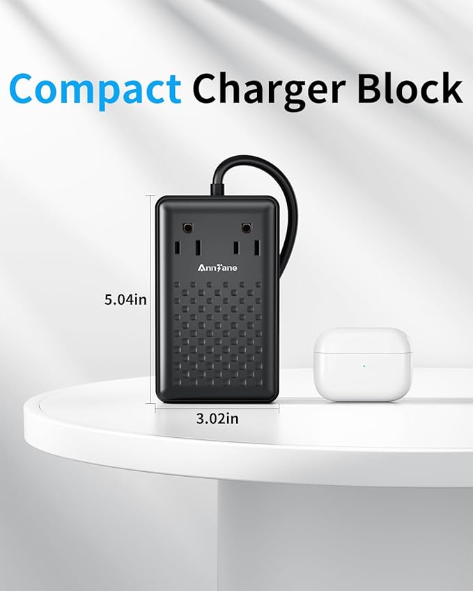 Charging Station 140W USB C Charger Block, Upgraded GaN III 8-in-1 Fast Charging Station Hub,PD 100W Laptop Charger Adapter Compatible with Compatible with MacBook Air/Pro,iPhone16/15,Galaxy S24 etc