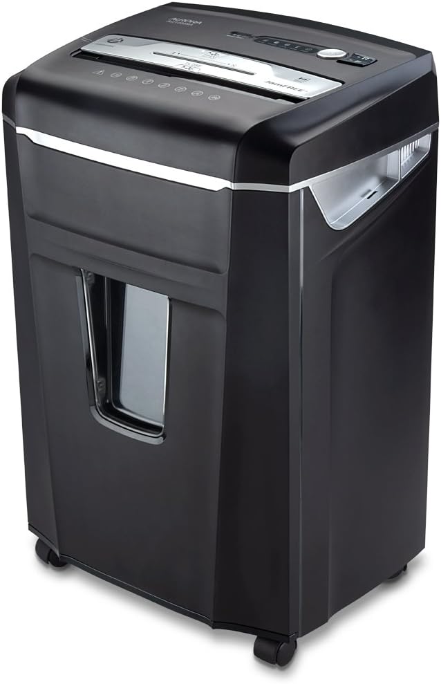 Aurora High Security JamFree AU1000MA 10-Sheet Micro-Cut Paper/CD/Credit Card Shredder with Pull-Out Wastebasket