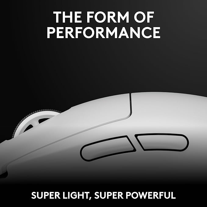 Logitech G Pro X Superlight 2 Lightspeed Wireless Gaming Mouse + G Pro X 2 Wireless Gaming Headset Bundle - White