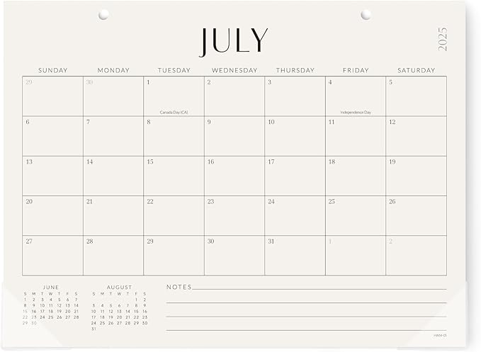 Jotsome Desk Calendar 2025-2026, Academic Desk Pad Calendar From July 2025 to December 2026 14x10.5 inch, Desk Blotter Calendar for Home and Office, Easy Planning (Jul 2025 - Dec 2026, Large)