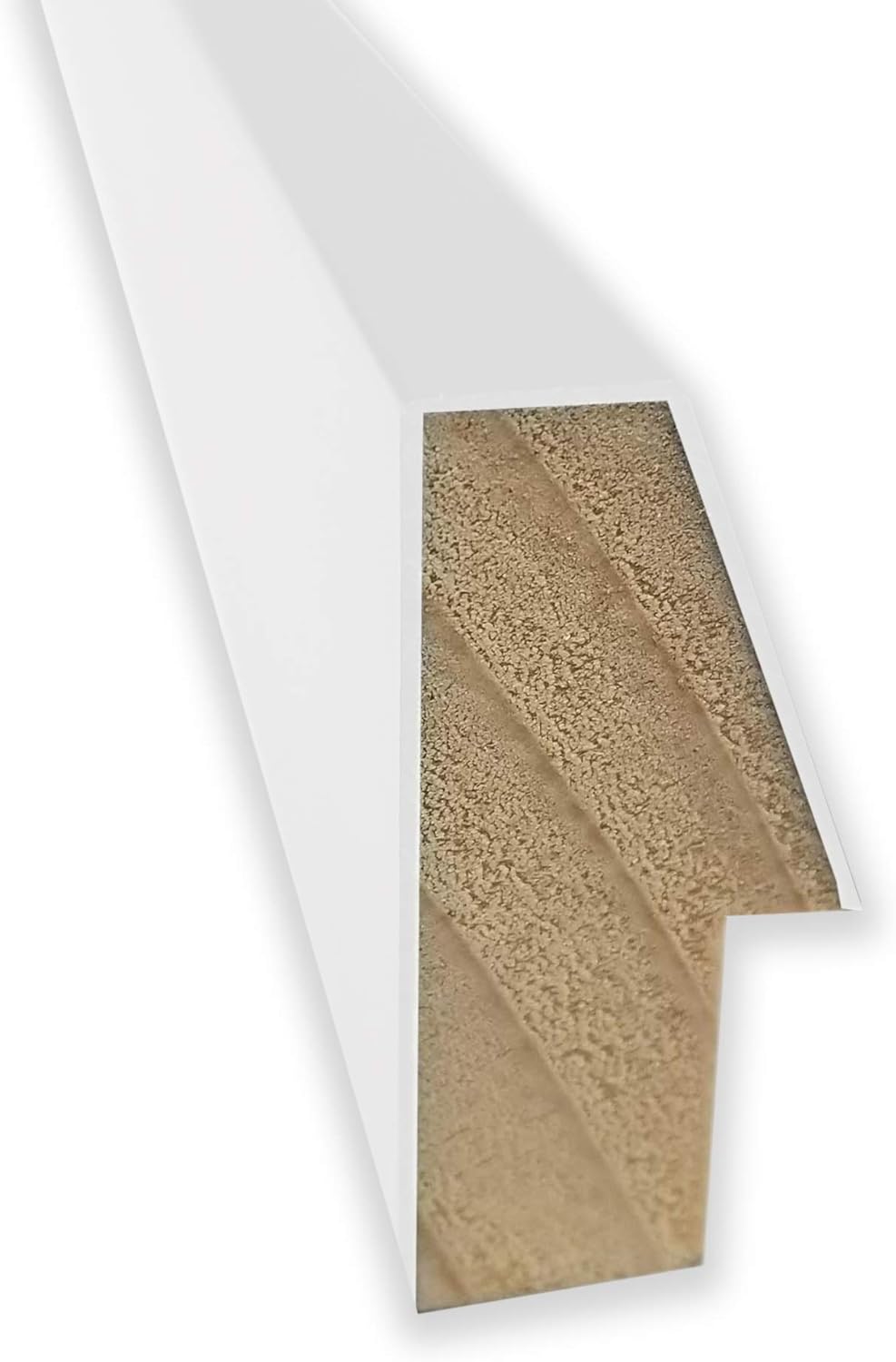 Amanti Art Natural Cork Board for Wall, 23x39 Vision Board with White Frame, Large Corkboard Office Decor for Home Organization, Modern Corkboard Pinboard to Display Items for Home Organization in