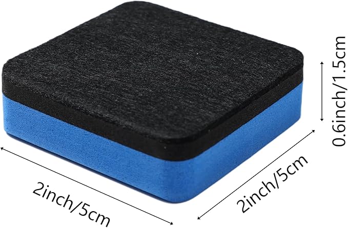 XKDOUS 35 Pack Dry Erase Eraser, Magnetic Whiteboard Eraser Bulk, Small White Board Eraser for Kids, Dry Erase Board Eraser, Mini Dry Erase Erasers Perfect for Classroom(4 Color Set, 2 x 2 Inch)