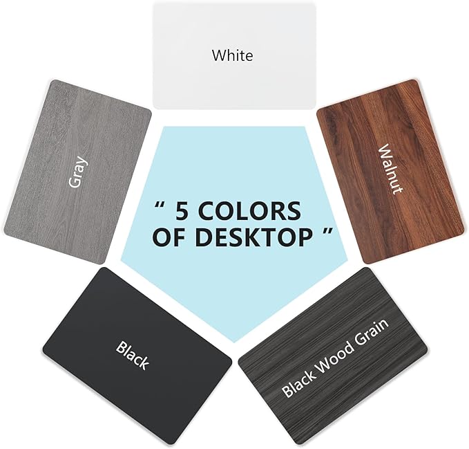 Conference Room Table, Folding Conference Tables,Thicken Grey Tabletop,Flip Top Wooden Seminar Meeting Room Table for Conference Room Offices (4, Black+White, 61.0“)