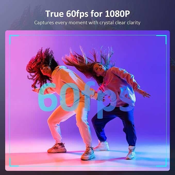 NexiGo N960E Pro 60FPS Webcam with Mic/Headset Jack and Extra USB Port, 1080P Web Camera with Light, Fast AutoFocus, Built-in Privacy Cover, for Zoom Meeting Skype Teams Twitch