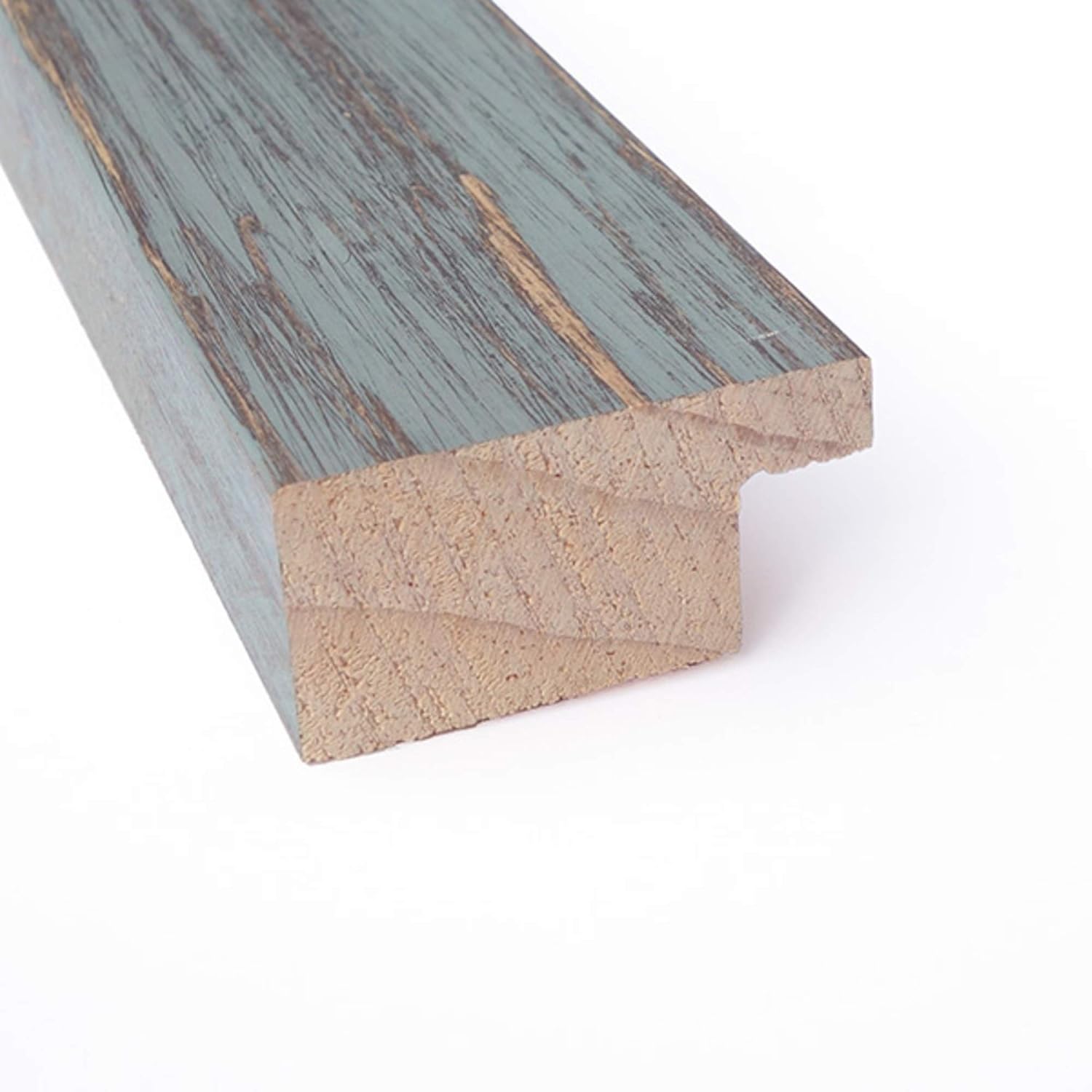 Amanti Art Natural Cork Board for Wall, 22x30 Vision Board with Blue Wood Frame, Medium Corkboard Office Decor for Home Organization, Rustic Farmhouse Corkboard Pinboard to display items for home