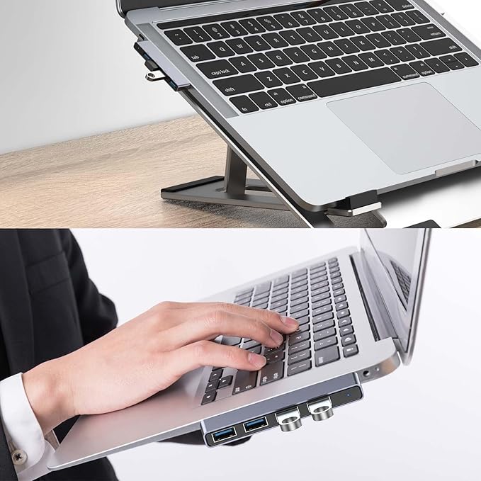 USB Hub 2Pack, Fidioto 4 Port Network-Hub(1 * 3.0 Hub, 3 * 2.0 Hub), USB Expander Hub for Laptop, iMac Pro, MacBook Air, Mac mini/Pro, Surface Pro, Notebook PC, USB Flash Drives and Mobile HDD Etc.