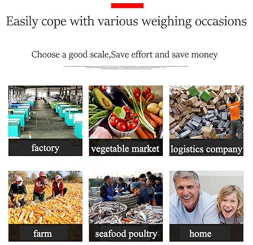 660LBS Industrial Platform Scale Weight Computing Digital Scale Floor Platform Scale with Removable Guardrail Perfect for Postal Luggage Shipping Mailing Weighing LB/KG