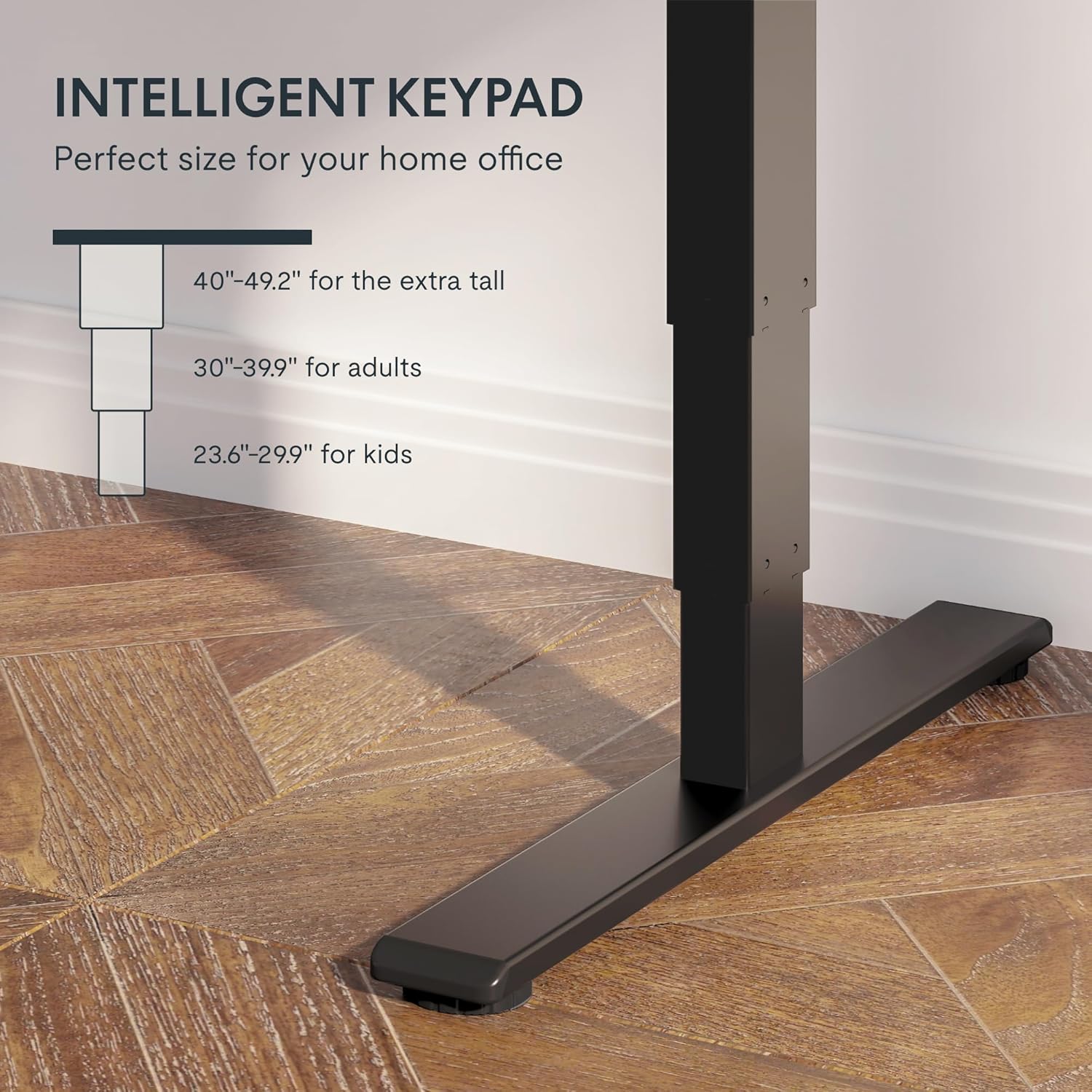 FLEXISPOT E6 Essential 3 Stages Dual Motor Electric Standing Desk 55x28 Inch Whole-Piece Board Height Adjustable Electric Sit Stand Desk(Black Frame + Maple Desktop, 2 Packages)