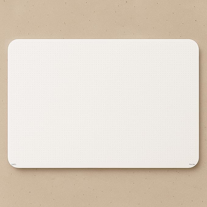 CLEVER SIGNS A3 Dot Grid Notepad (11,70" x 16,55") - XLarge Dotted Memo Desk Pads-Premium Paper with Cardboard Back Support - Ideal for Note-taking, Planning, Sketching, and Journaling