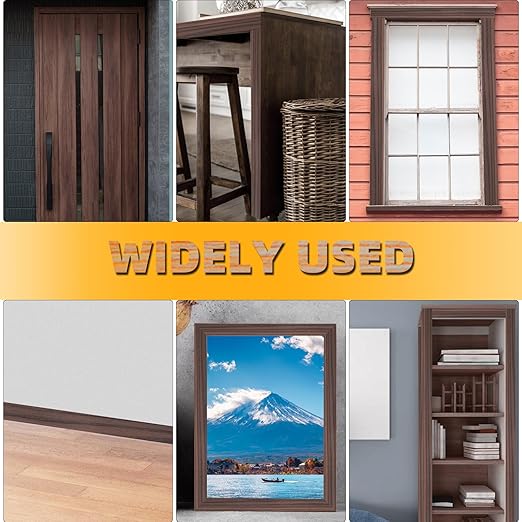 GSCIT Club Wood Grain Repair Tape, 2.4 inch X 250ft Self Adhesive Walnut Grain Repair Patch for Tables, Chairs, Baseboards, Doors, Windows, Floors, Handicraft DIY.