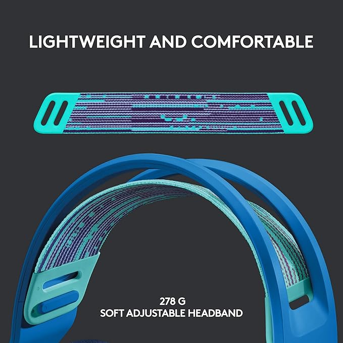 Logitech G305 Lightspeed Wireless Gaming Mouse + G733 Lightspeed Wireless Gaming Headset Bundle - Mint