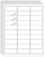 1" x2-5/8 Shipping Address Labels, Blank Mailing Labels, 30-UP White Self-Adhesive Name Tag Stickers for Inkjet and Laser Printer [200 Sheet 6000 Labels]