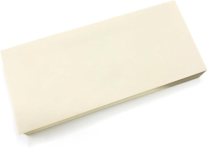 Limited Papers (TM) No. 10 Regular Standard Mailing Envelope - Pastel - Soft - 24 Pound (4.8 inch x 9.5 inch) - Announcement, Invoices, Checks, Letters, Contracts, Business Envelopes (Cream, 500)