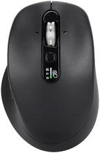 Wireless Bluetooth Multi-Device Mouse, 2.4G USB Receiver and Two Bluetooth, 4-Way Navigation Scroll Mice for Computer, Laptop, PC, MacBook, iPad(Black)