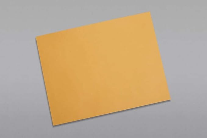 Limited Papers (TM) Booklet Envelopes, (Open Side) Brown Kraft, Gummed Seal, 28 Pound, Heavyweight, For Mailing And More. (250, 10 x 15)