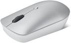 Lenovo 540 Wireless Computer Mouse for PC, Laptop, Computer with Windows or Chrome OS - 2.4 GHz USB-C Wireless Pairing Receiver - Compact Size - 18-Months Battery Life - Ambidextrous - Cloud Grey