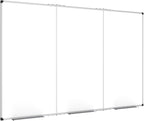 XBoard 118 x 48 Inch Magnetic Dry Erase Board, Oversized Foldable Whiteboard with Marker Tray 10' x 4' | Aluminum Frame