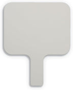 Flipside Products Rectangular Dry Erase Answer Paddles, Auction, Handheld Whiteboard, Handle Response Board, Classroom Dry Erase, Pack of 12