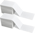 4x6 Thermal Labels, FungLam 2000 Fanfold 4" x 6" Direct Thermal Shipping Labels, Thermal Printer Labels with Perforated line, Permanent Adhesive, Compatible Zebra, Rollo Label Printer