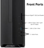 acer Aspire Desktop | 64GB RAM | 2.5TB Storage (2TB SSD+512GB Docking Station Set | Windows 11 Pro with Microsoft Office Trial | Dual-Core Intel Celeron | Keyboard & Mouse | Wi-Fi | Black