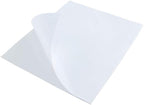L LIKED 30 Printable White Sticker Paper Full Sheet Label, Matte, 8.5" x 11" for Laser & Inkjet Printers (30 Sheets)