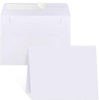 Joyberg Blank Cards and Envelopes 4x6, 30 Pack White Invitation Cardstock with 30 Pack Envelopes, Self-Seal Thank you Blank Greeting Cards and Envelopes, for All Occasions DIY, Print custom
