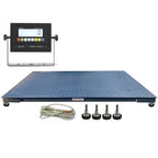SellEton SL-7x7-2.5K Heavy-Duty, Industrial Floor Scale, Metal Indicator with Platform Scale (84" x 84", 2500 lbs x 0.5 lb)