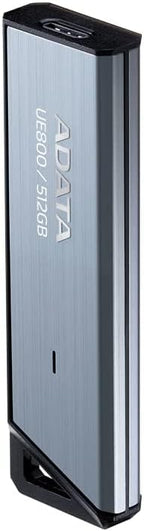 ADATA Elite UE800 512GB USB-C USB 3.2 Gen2 Flash Drive Up to 1000MB/s Read/Write (AELI-UE800-512G-CSG)