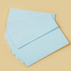 Wishop 100 Pack Light Blue A7 Envelopes Self-Adhesive 5x7 Envelopes for Invitations, 5x7 Greeting Cards (Light Blue, 5.24 x 7.21 Inches)