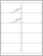 Methdic Shipping Labels 2"×4" 300 Labels Sticker Paper for Laser/Ink Jet Printer Mailing Labels 8.5"*11" White 10 per Sheet