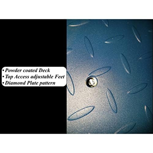 SL-4x4-Explosion Proof (Legal) Industrial 48" x 48" intrinsically Safe NTEP Floor Scale for Warehouse or Shipping Weighing (2500 lbs x 0.5 lb)