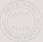 MaxMark Notary Seal Round Embosser for North Carolina State - Includes Gold Burst Seal Labels (50 Count)
