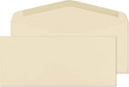 EnDoc #9 Colored Envelopes - 80 Pack - Cream Pastel Color 3 7/8 x 8 7/8 envelope, Letter Size, For Home, Offices, Holiday, Invoices and Mailings