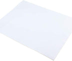 L LIKED 30 Printable White Sticker Paper Full Sheet Label, Matte, 8.5" x 11" for Laser & Inkjet Printers (30 Sheets)