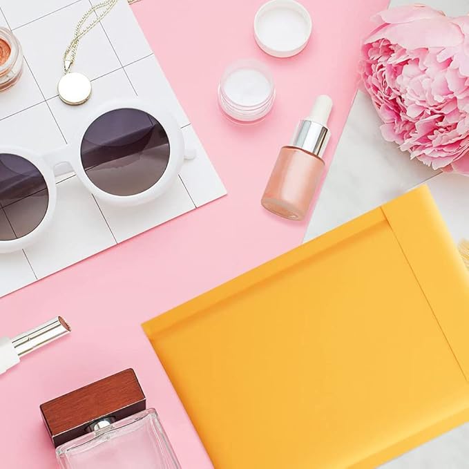 packbabol Kraft Bubble Mailers 6x10 Inch 50 Pcs,Small Self-Sealing Mail Shipping Bags,Yellow Padded Envelopes #0