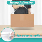 KAMOTA Packing Tape, 18 Rolls Heavy Duty Clear Packaging Tape for Shipping Packaging Moving Sealing, 2 inches Wide, 65 Yards Per Roll, Total 1170 Yards with 3 Dispensers