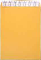 JAM PAPER 11 1/2 x 14 1/2 Open End Catalog Commercial Envelopes - Brown Kraft Manila - Bulk 500/Box