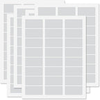 Colorful Images Floral Seasonal Bouquet Return Address Mailing Labels, Personalize with Name & Address, Set of 144 Self Adhesive, Easy Peel Flat Label Sheets, Large, 8 Designs