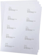9527 Product 10 UP Sticker Labels,2x4 inches FBA Shipping Address Labels for Laser/Ink Jet Printer,Total 5000 Labels