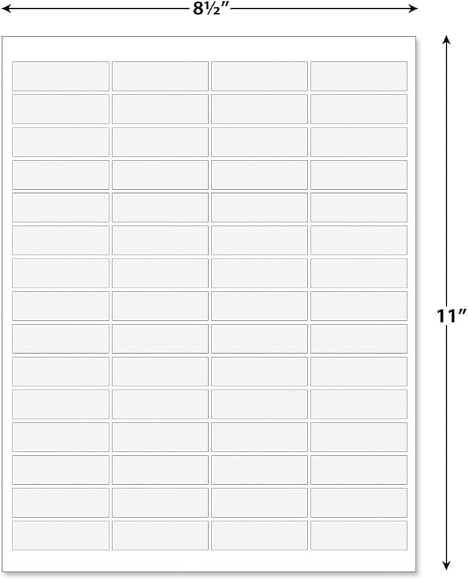 Colorful Images Birds of America Return Address Mailing Labels, Personalize with Name & Addresses, Set of 240 Self Adhesive, Easy Peel Flat Label Sheets, ⅝ inch x 2”, 12 Designs