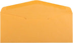 JAM PAPER #10 Business Commercial Envelopes - 4 1/8 x 9 1/2 - Brown Kraft Manila - Bulk 1000/Carton