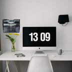 EASEPRES 3 Pocket Mesh Hanging Wall File Organizer, Wall Mounted Mail Paper Document Folder Holder, Clipboard Storage Organization Magazine Rack with Nametag Label for Office Home School, Black