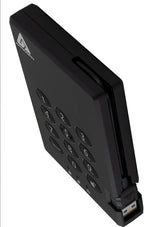 Apricorn 2TB Aegis Padlock USB 3.0 256-Bit AES XTS Hardware Encrypted Portable External Hard Drive (A25-3PL256-2000)