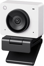 OBSBOT Meet SE 1080P 100FPS Webcam for PC, AI Framing Streaming Camera with 1/2.8" Sensor, Beauty Mode, Gesture Control, Staggered HDR, Web Camera for Desktop Computer, Laptop, Meeting. (Cloud White)