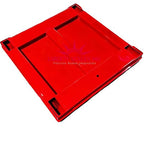 Liberty LS-700-4X6 Heavy Duty General Purpose Floor Scale | 48" x 72" | Capacity of 5000 lbs x 1 lb + Red