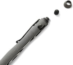 Cool Hand 5.7'' Bolt Action Pens, EDC Ballpoint Ink Refillable, Stylus for Touch Screen, G10 Body w/Pocket Clip, Ergonomic Grip, with a Free Refill, 5375-Z