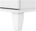 Bush Furniture Somerset 2 Drawer Lateral File Cabinet in White
