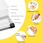 XBoard Porcelain Magnetic Dry Erase Board 48 x 36 Inch, Porcelain Whiteboard Aluminium Frame & Marker Tray