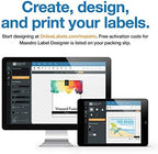 4 x 3 Rectangle Mailing Labels - Permanent, White Matte - Shipping, Wine, Product - Pack of 60,000-10,000 Sheets - Inkjet/Laser Printers - Online Labels